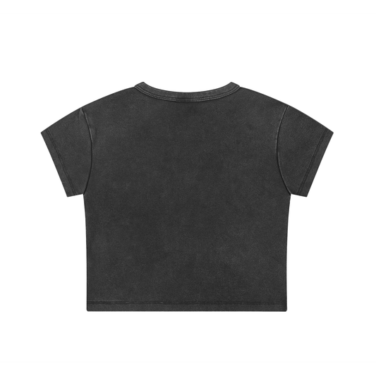 Zero Form Washed Crop Top
