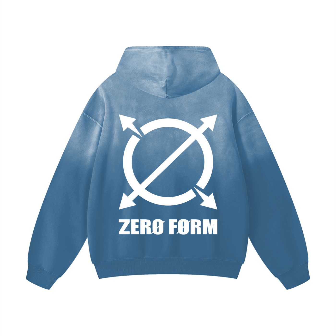 Zero Form Block Logo Hoodie