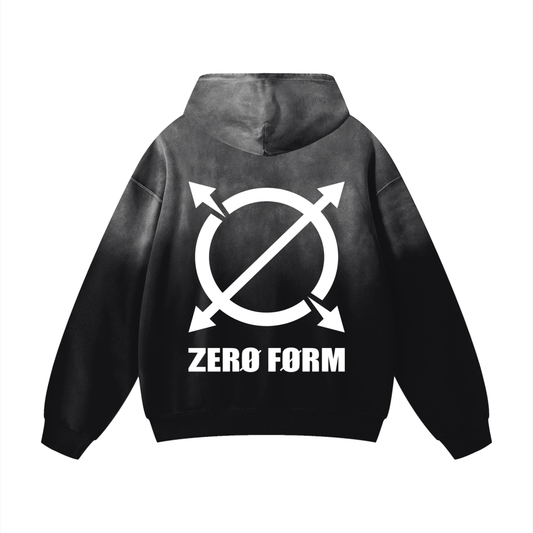 Zero Form Block Logo Hoodie