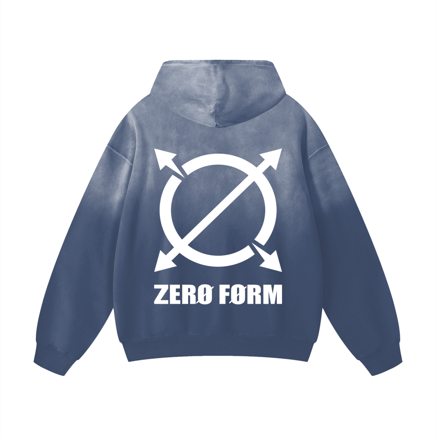 Zero Form Block Logo Hoodie