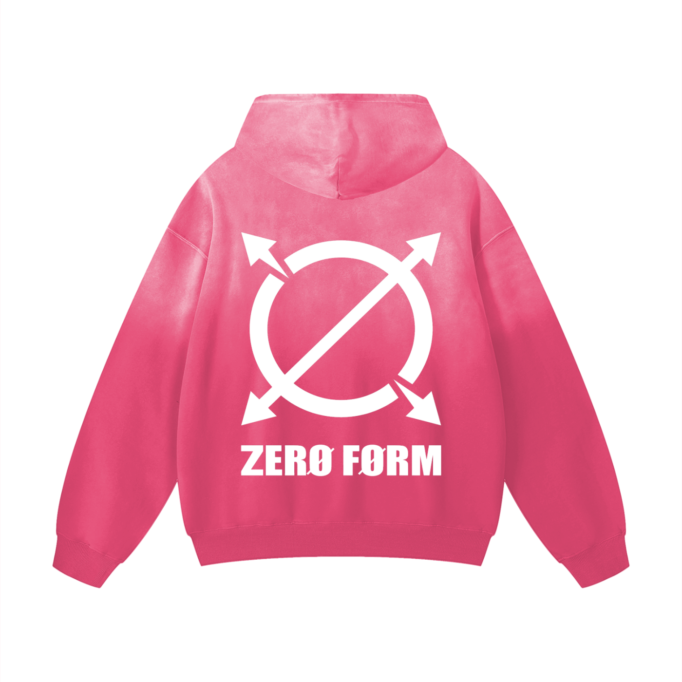 Zero Form Block Logo Hoodie
