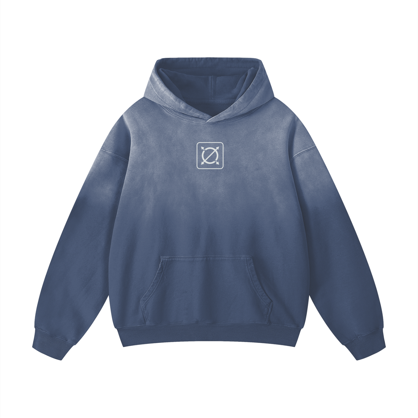 Zero Form Block Logo Hoodie