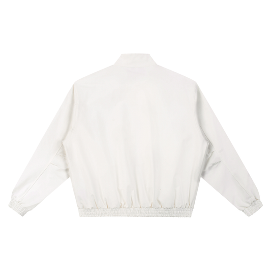 Zero Form Stand Collar Bomber Jacket