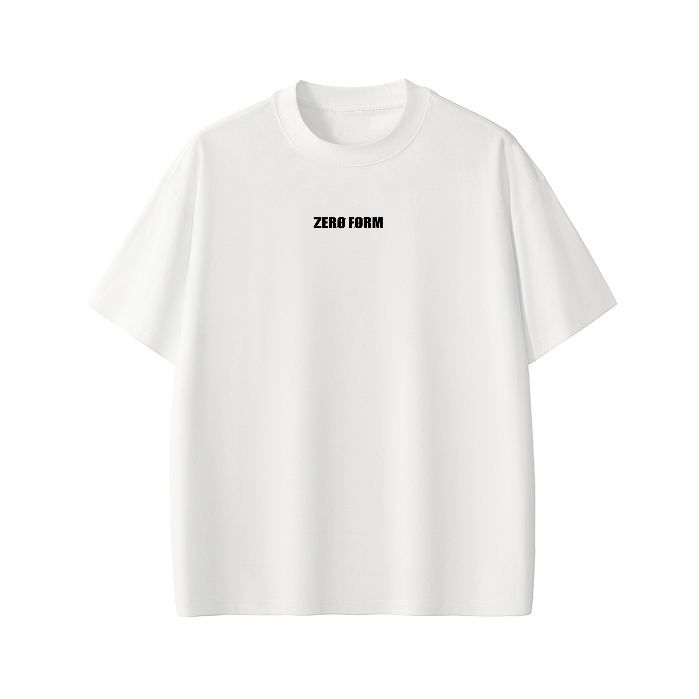 Zero Form Text Logo Tee