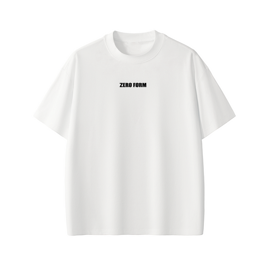 Zero Form Text Logo Tee