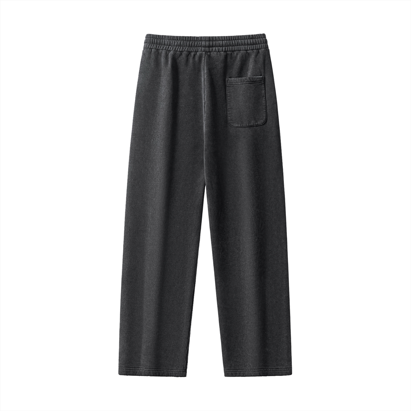 Zero Form Frayed Enzyme Washed Fleece Sweatpants