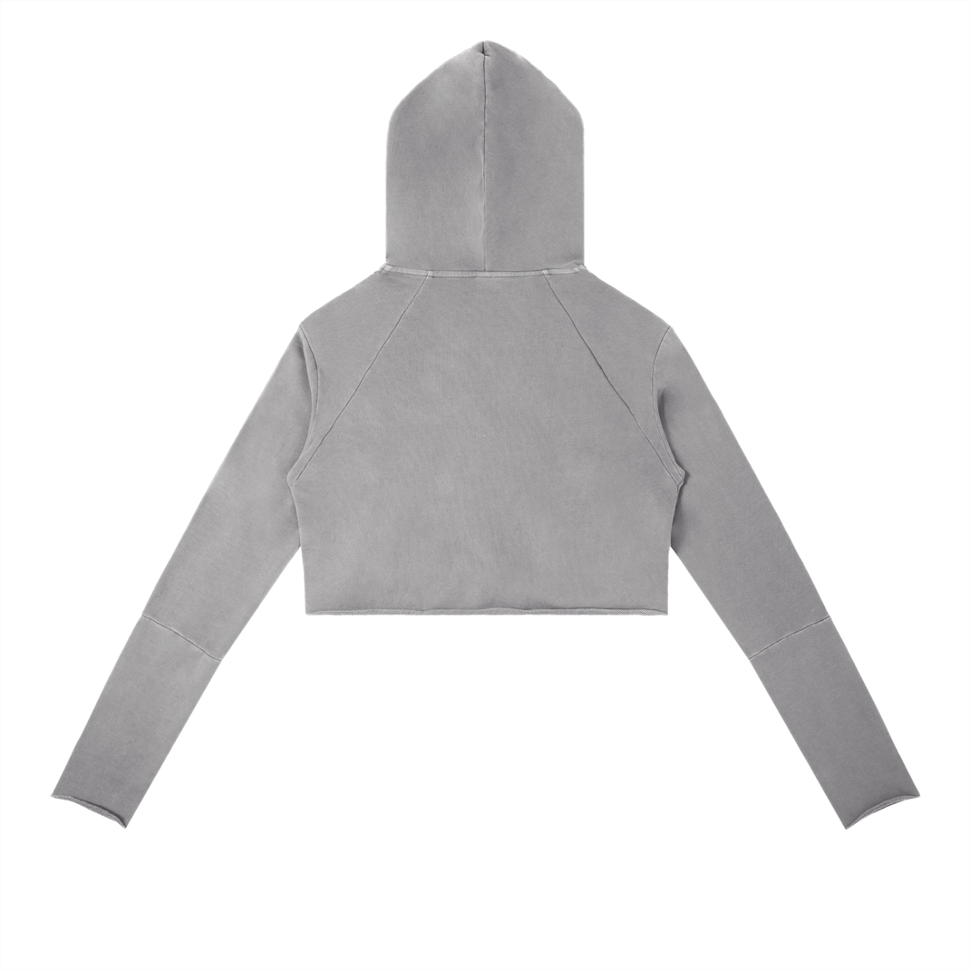 Zero Form Vintage Washed Raw Edge Hoodie