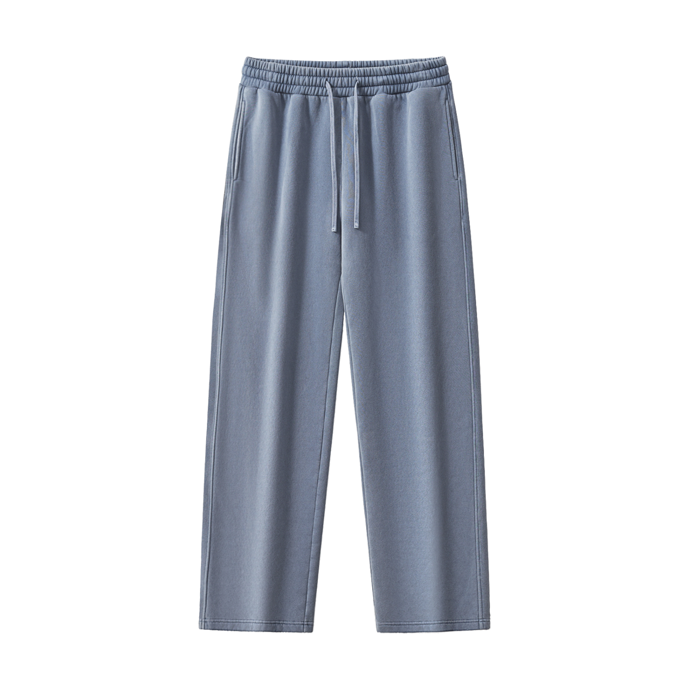 Zero Form Frayed Enzyme Washed Fleece Sweatpants