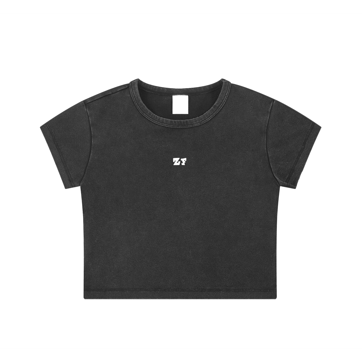 Zero Form Washed Crop Top